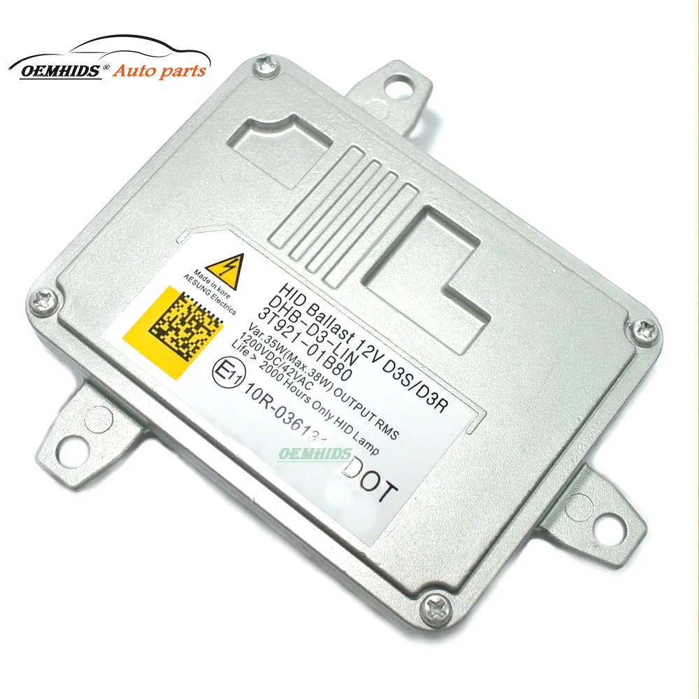 Фото Декомобит 3T921-01B80 D3S D3R OEM HID балласт для 2013 2014 2015 SantaFe OEM номер детали головного света №1