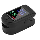 Пульсоксиметр Пальчиковый цифровой медицинский, измеритель пульса и уровня кислорода в крови, с OLED дисплеем, 4 цвета, SpO2 PR
