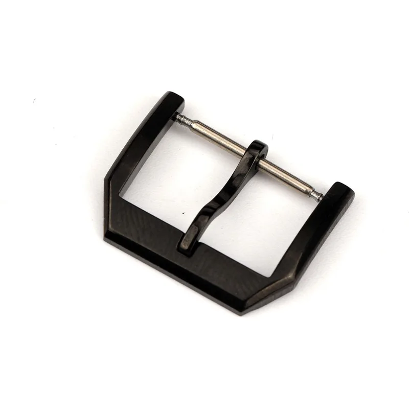 18mm Watch Buckle 316L Stainless Steel Pin Buckle Brushed Watch Clasp Watch Band for IWC Pilot Watch Strap Tang Watch Buckle