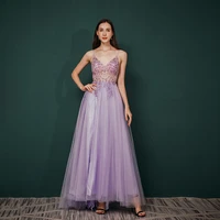 evening dress 2021 new female summer party birthday party celebrity temperament fairy student dress aura queen sling 20 351053