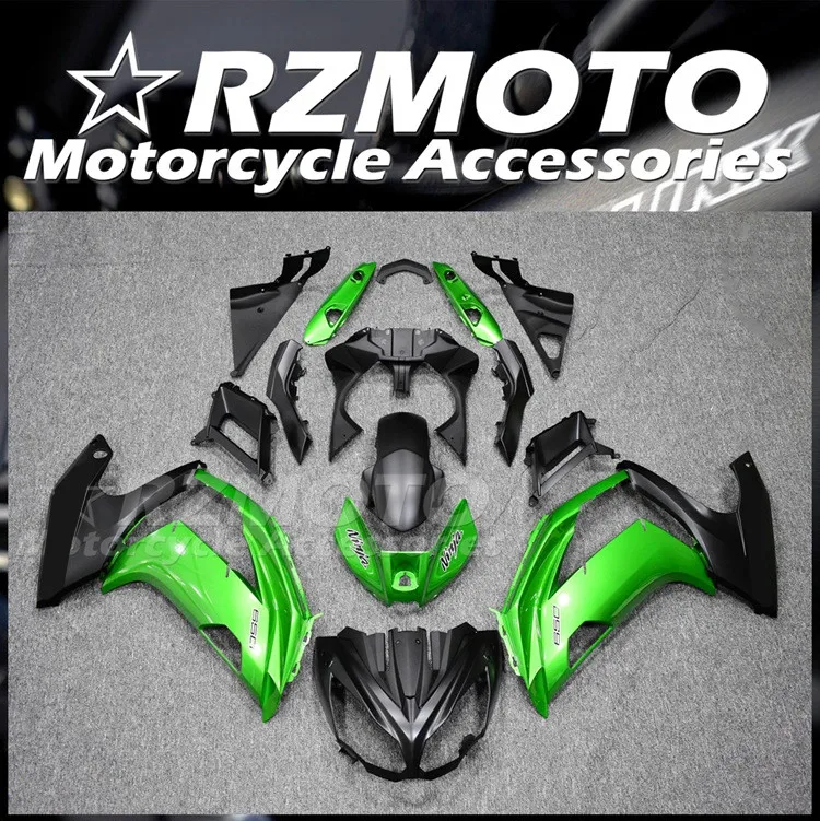 

New ABS Whole Fairings kit Fit for Kawasaki Ninja 650 650R ER6F 2012 2013 2014 2015 2016 12 13 14 15 16 Bodywork set Green nice