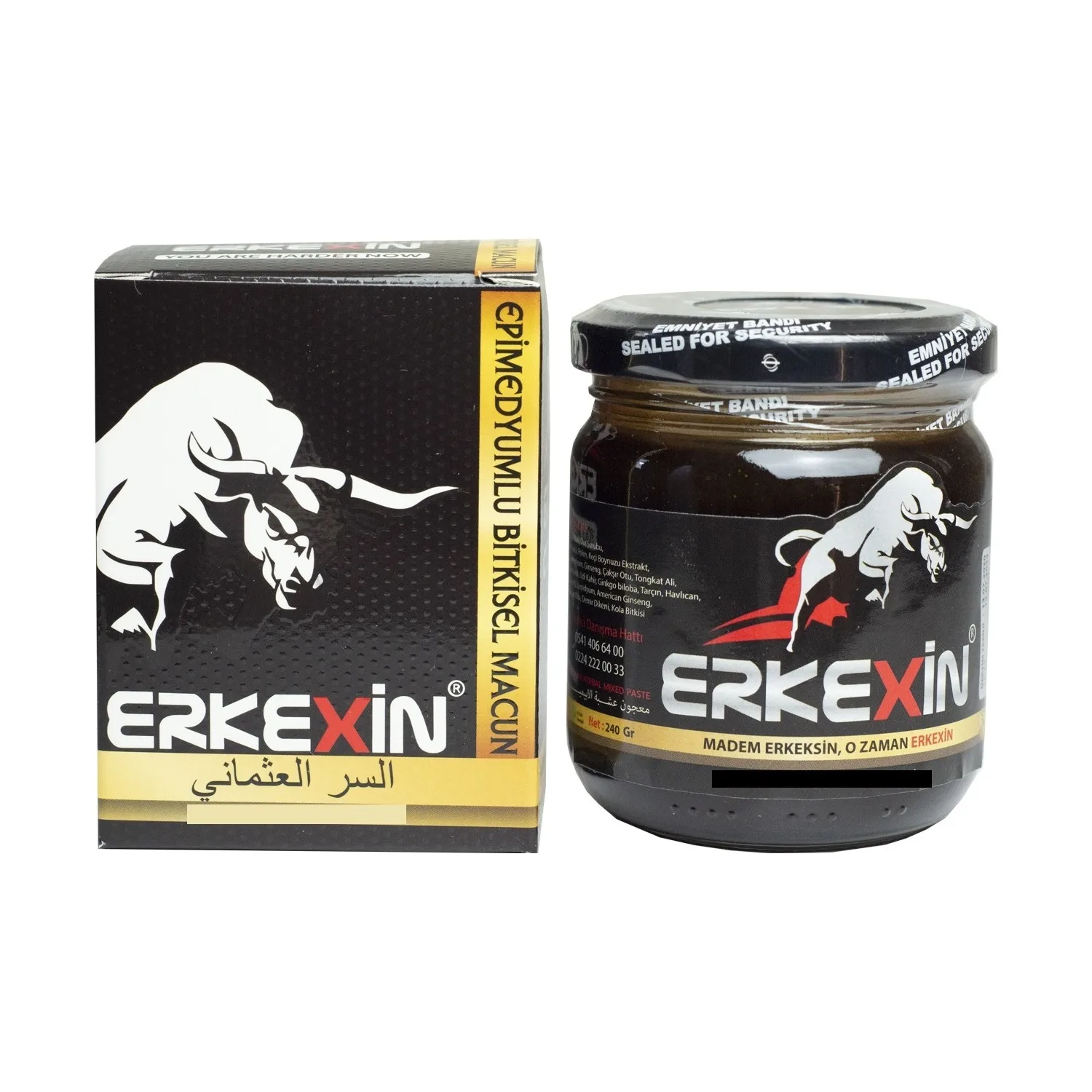 

Erkexin Turkish Mix Power Natural Turkish Herbal Mixture 240 GR