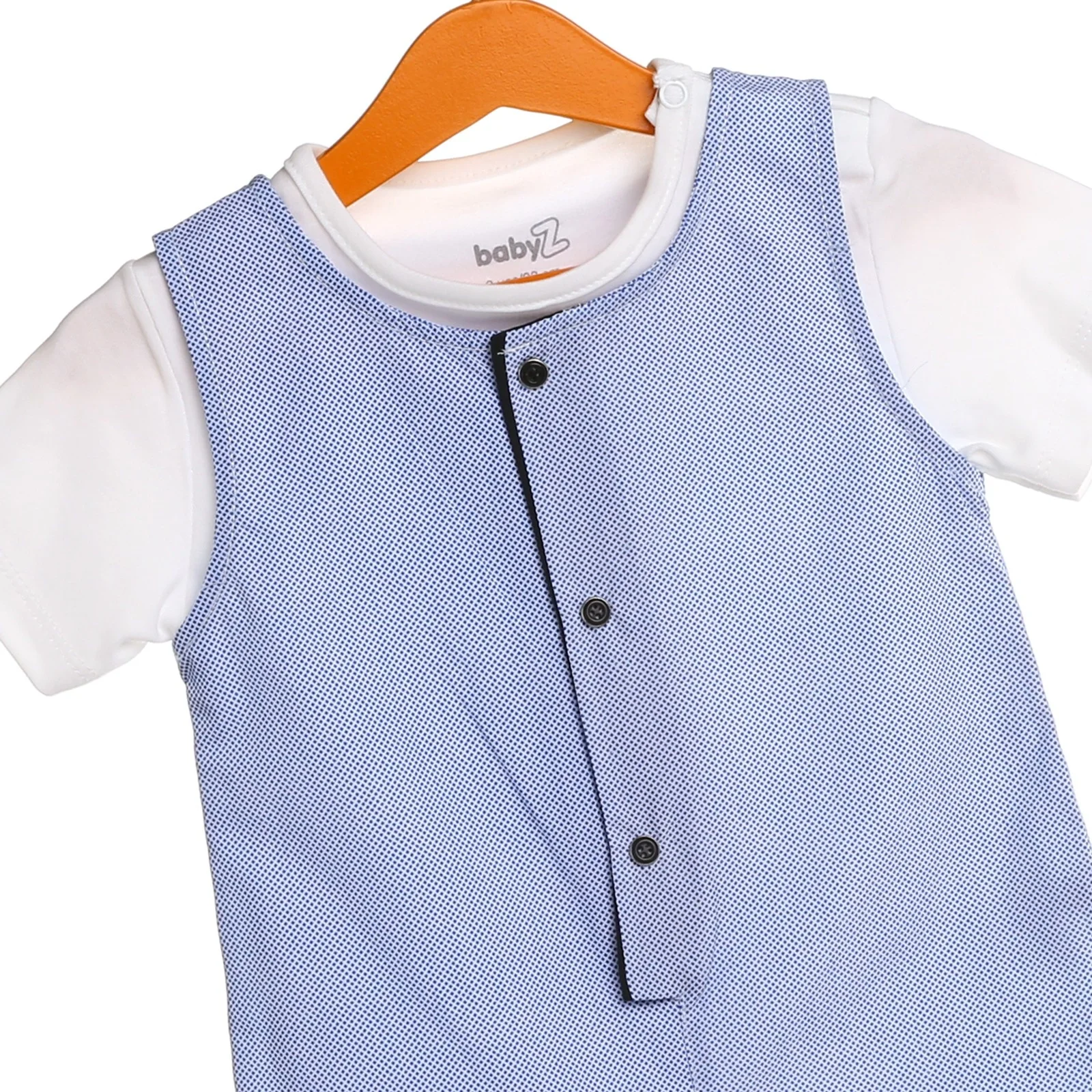 Ebebek BabyZ/комбинезон для маленьких девочек с пуговицами и детальным воротником