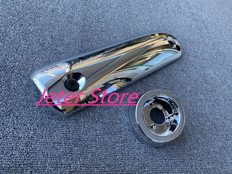 Чехол для глушителя Skywave 650 2005 защита Suzuki LX хромированная Защитная крышка