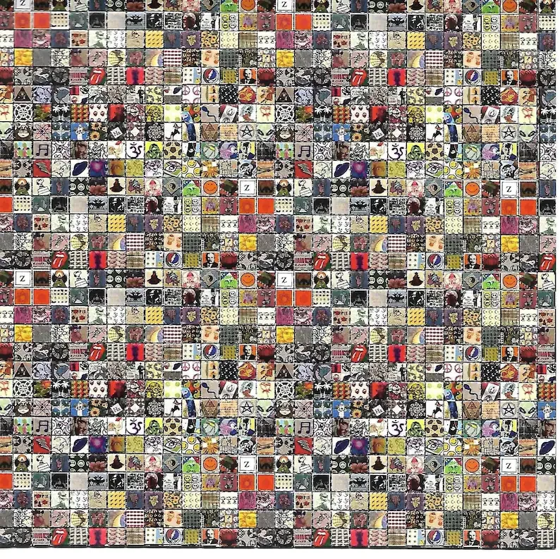 Винтажный флоттер без психоделической кислоты художественное украшение картина