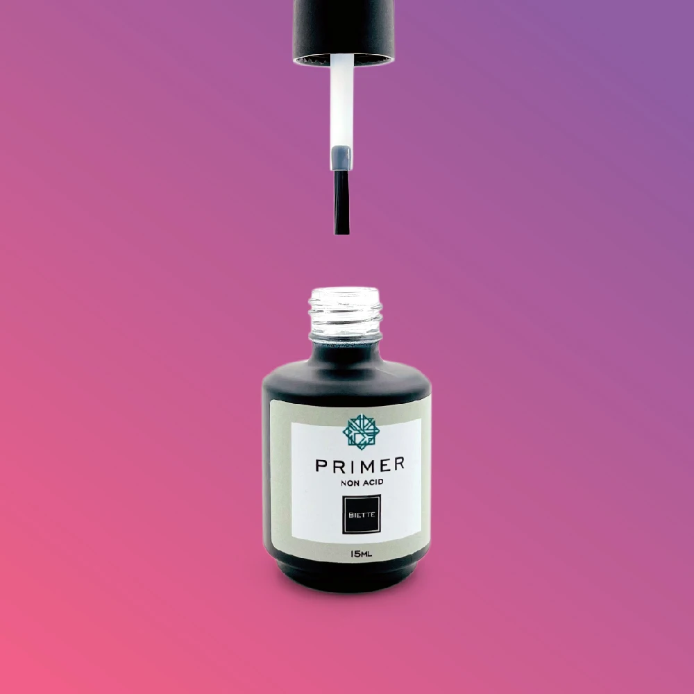 BIETTE Бескислотный праймер для ногтей Acid free Primer 15 мл / Стойкое покрытие без отслоек