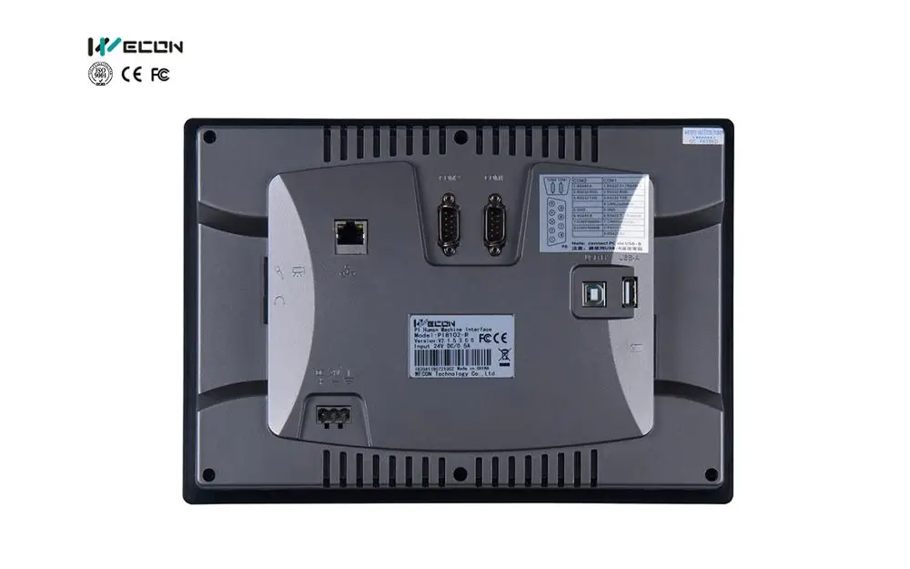 Wecon PI 10 2 дюйма HMI (с высоким разрешением) для домашней автоматизации встроенный в