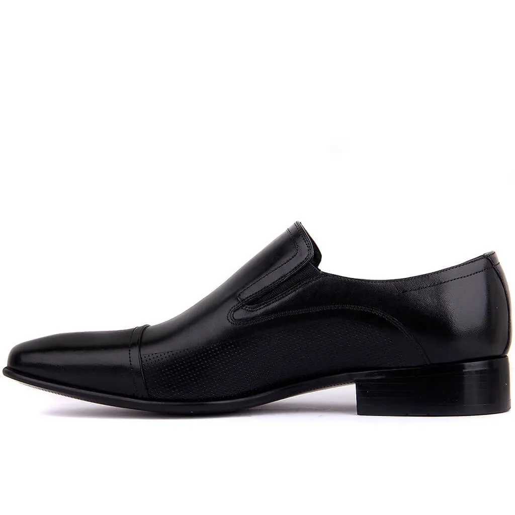 Fosco-Genuine Leather Step-in Men's Classic Shoes Casual Luxury Brand 2019 Mens Loafers Moccasins Breathable Slip on Driving Formal | Обувь