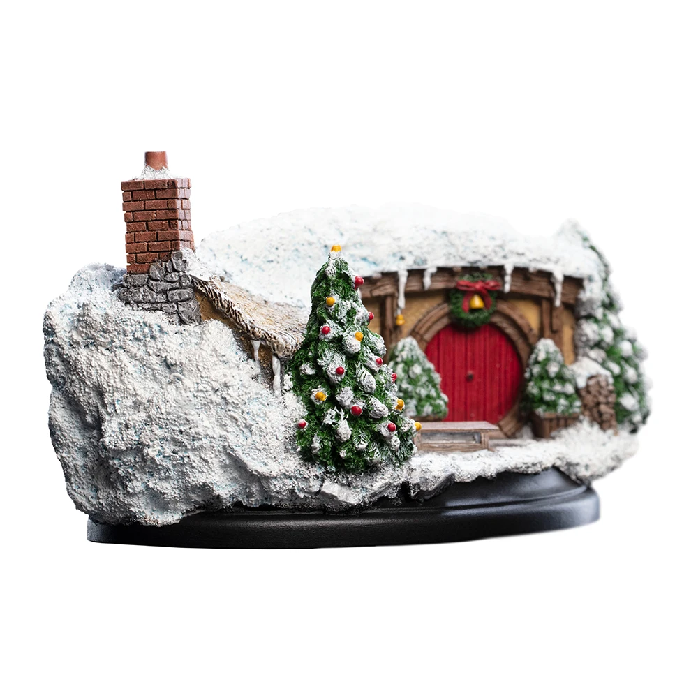 Фигурка Weta Workshop в виде домика хоббита The Hobbit: 35 Bagshot Row – Christmas (871003020) - купить по