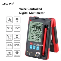 zoyi digital multimeter voice controlled intelligent convenient handle multi function ammeter voltmeter capacitor tools