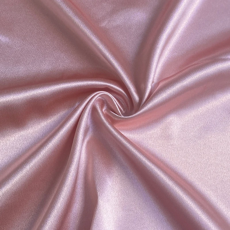 3/5/10m Shiny Crepe Silky Satin Fabric Material for Sewing Bridal Dress,Wedding,Black,White,Navy,Green,Pink,Red,Grey,By Meter