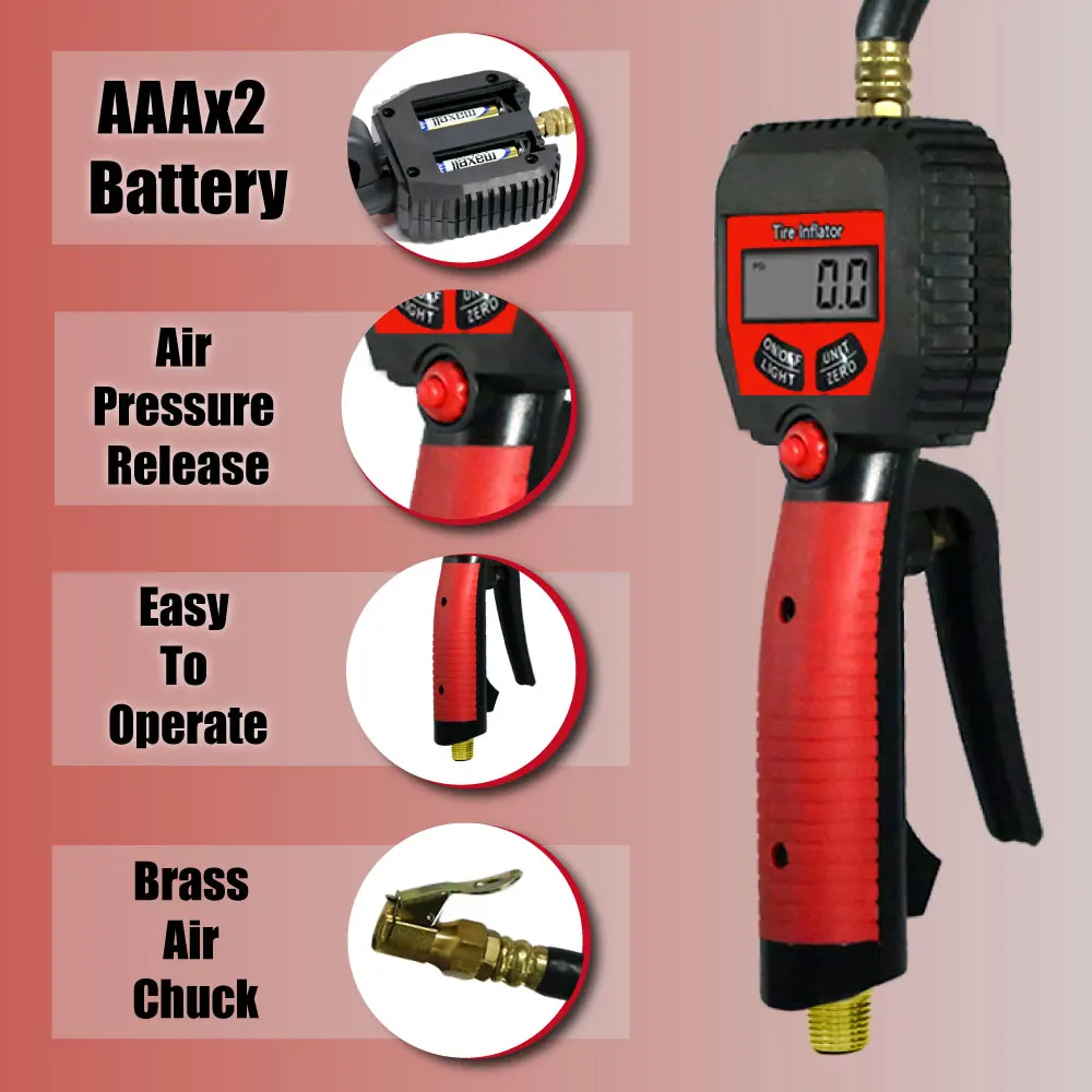 LEMATEC Прецизионный Портативный дефлятор для автомобильных шин легковых