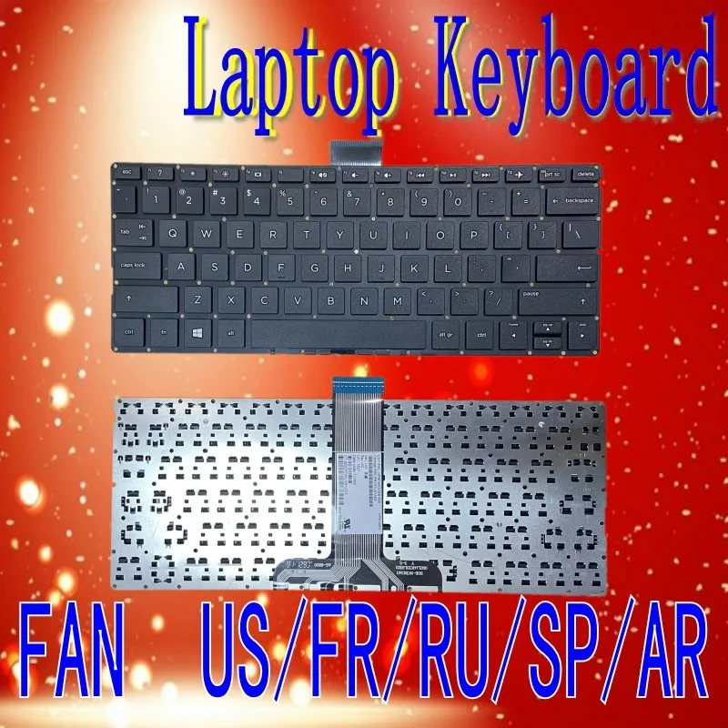 

for hp x360 11-k k024 11-u drive u053tu 11-k000 keyboard laptop us