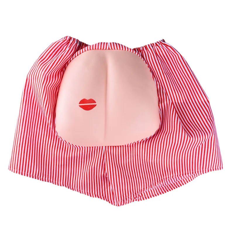 

Funny Butt Shorts Lipstick Printed Games Props Suits Tricks Prank Spoof Toys for April Fool Days Indoor Outdoor Parties Supplies