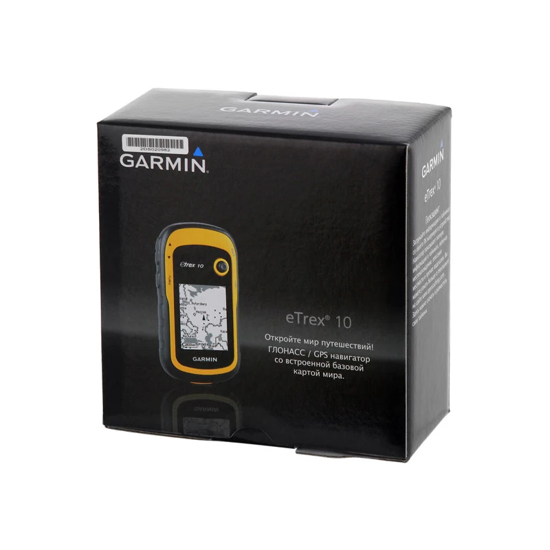 Туристический Gps навигатор Garmin eTrex 10 для леса охоты зимней рыбалки на льду туризма