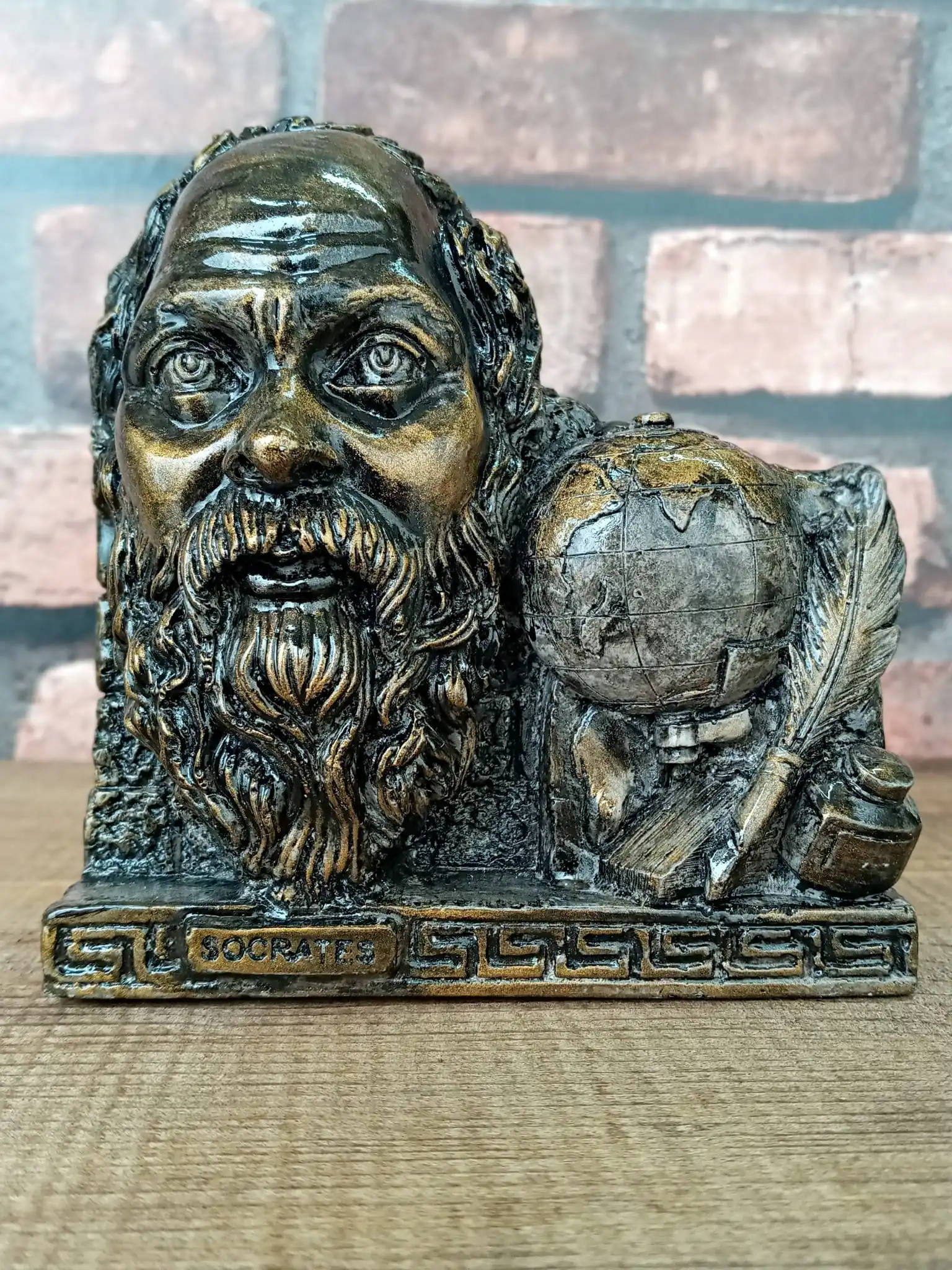 

Socrates Resin Figurine.