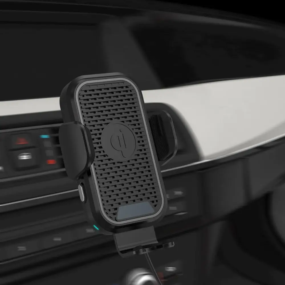 

15W Qi Wireless Car Charger Automatic Car Wireless Charger Fast Wireless Charger For iPhoneXS Phone Holder