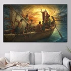Картина на холсте с изображением Иисуса Христа синьци, Постер от страха до веры и печать на стене в спальне, картины для украшения дома