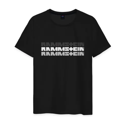 Мужская футболка хлопок Rammstein | одежда