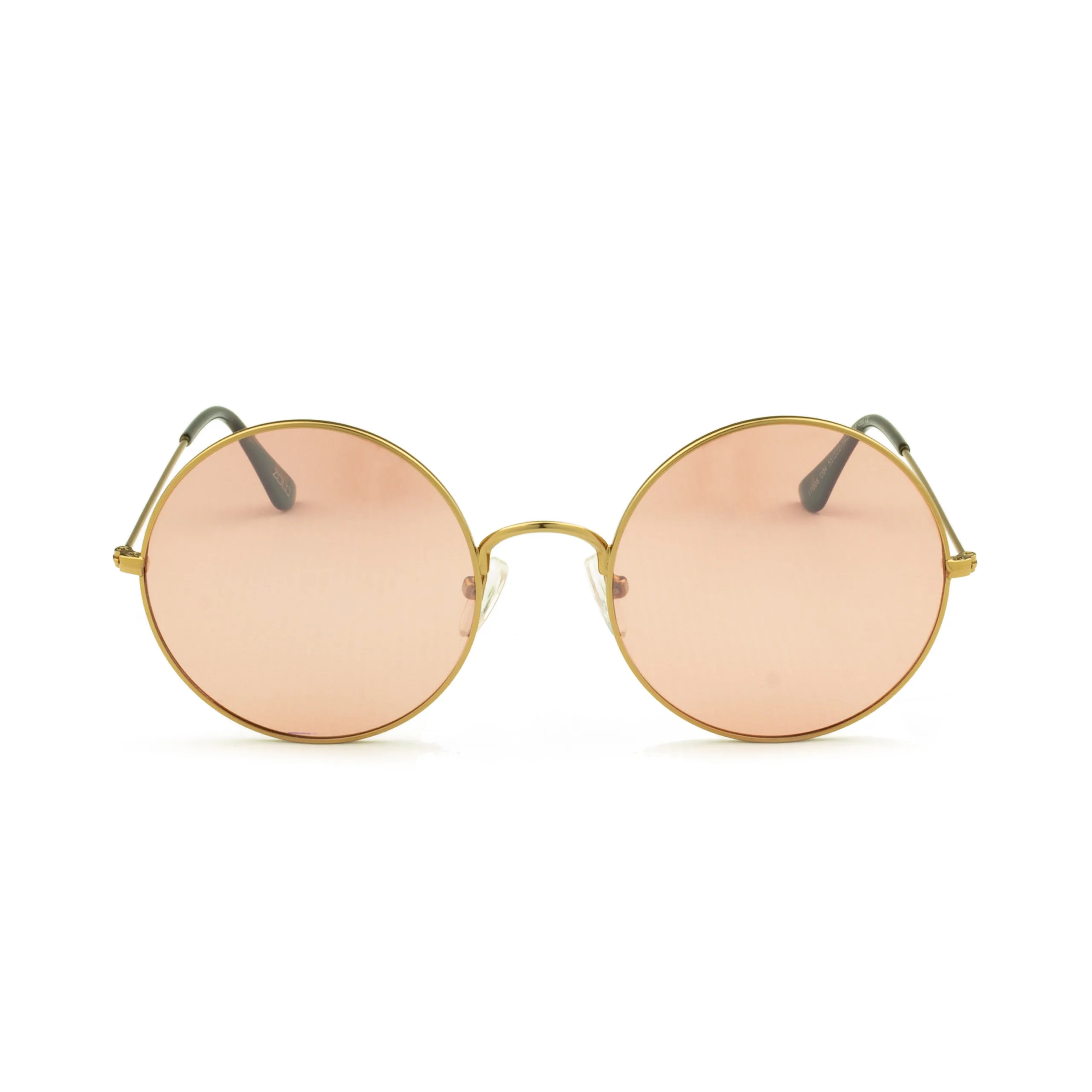 Zolo eyewear 17008 c4 медные/pembesoftayna большие круглые поляризованные солнцезащитные очки
