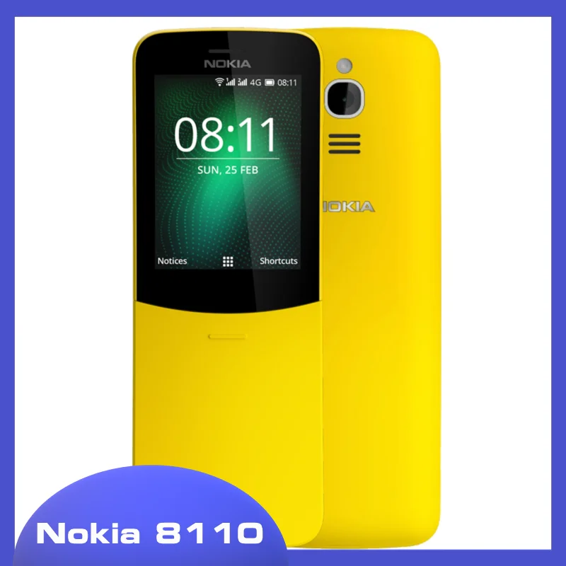 Кнопочный телефон NOKIA 8110 (слайдер)|Смартфоны| |