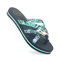 womens slipper braided soft hawaiian sandal summer light print promotion fast shipping