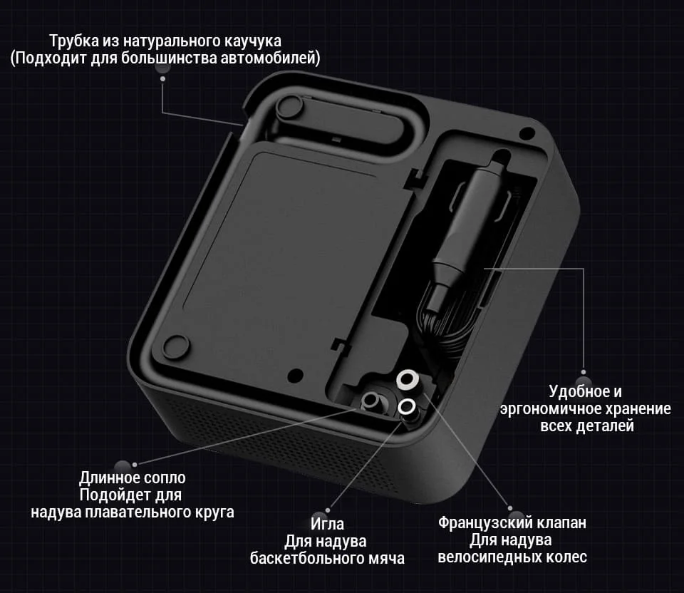 АВТОМОБИЛЬНЫЙ КОМПРЕССОР XIAOMI 70MAI AIR COMPRESSOR LITE MIDRIVE TP03| |