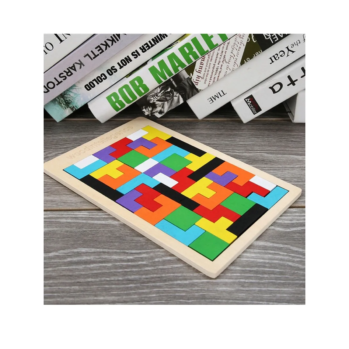TMALL / Тетрис деревянный Деревянные игрушки Головоломки для детей |