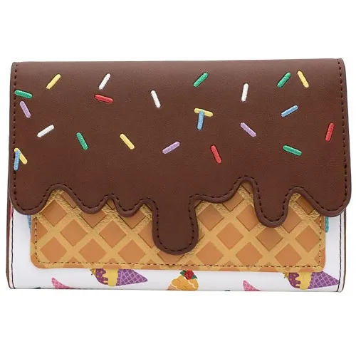 Кошелек Funko LF: Disney: Princess: Ice Cream Die Cut Flap Wallet WDWA1207 | Игрушки и хобби