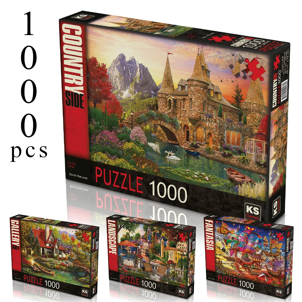 

Игра-пазл KS 1000 шт., 19 картин, пазл-пейзаж Ataturk, игрушки для взрослых, детей, детские игры, обучающая игрушка