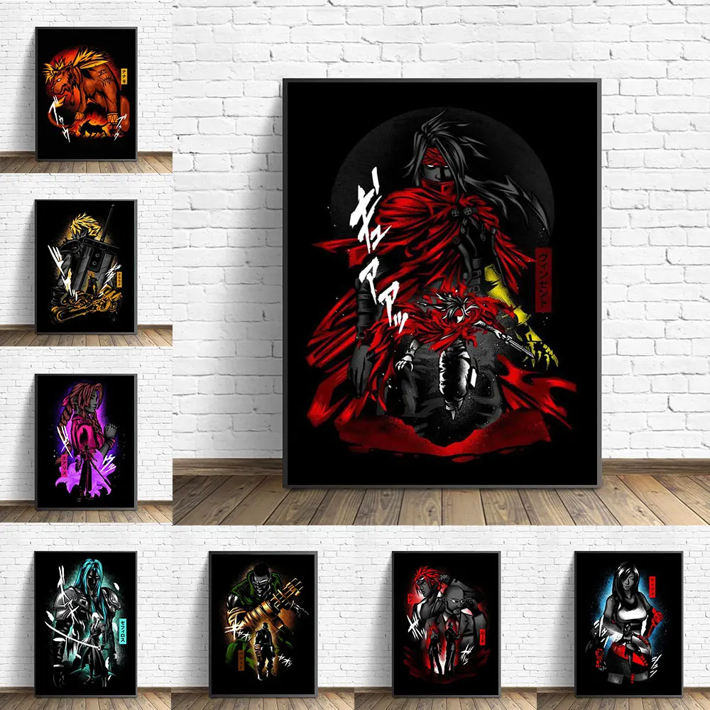 

Remake Fantasy Japanese Anime Canvas Painting Wall Art Cartoon Characters Collection Posters Prints Pictures for Room Home Decor