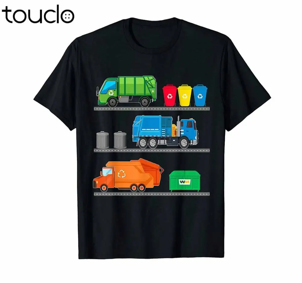 

Funny Garbage Truck Driver Junk Bin Dumpster Lorry Toy Gift T-Shirt Birthday ...
