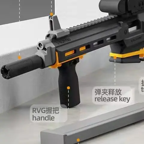 

RVG Triangle duck tip thumb front handle 9 generation SPR556 tactical grip nylon Fitting