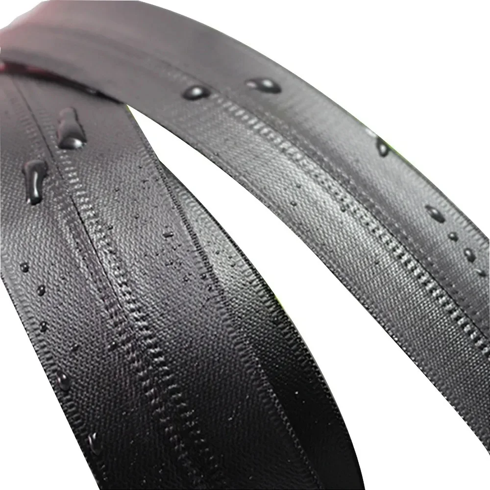Zipper waterproof No. 7 spiral 70 cm 80 or 90 black detachable 1 pc. |