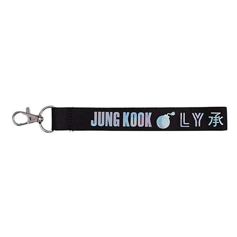 K-pop новый мир Тур любовь себя брелок лазерный шнур Bangtan мальчиков JIMIN JUNGKOOK J-HOPE V SUGA