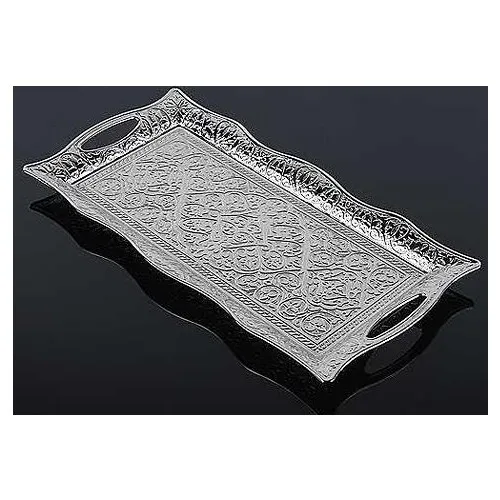 DOLBOVI оттоманский сервисный поднос 2 личности скандинавский круглый деревянный