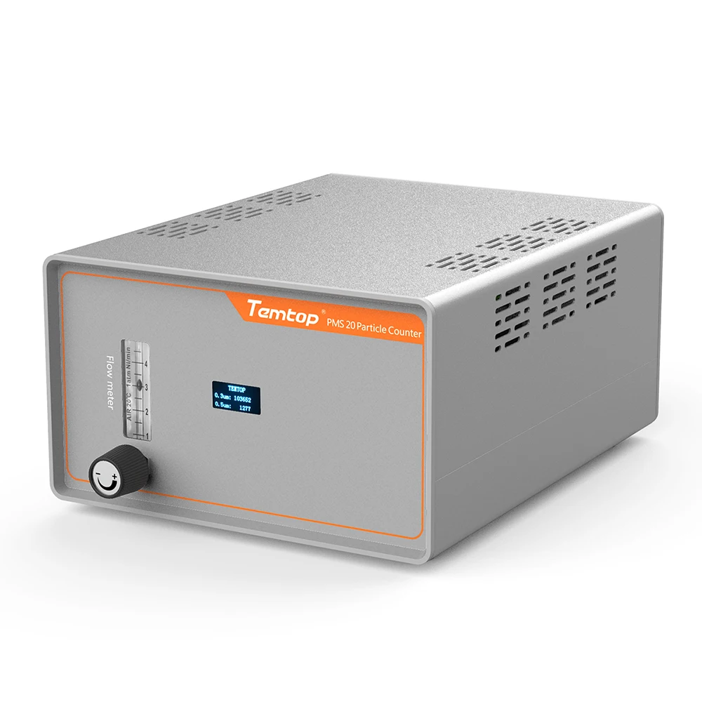 Temtop PMS 20 счетчик частиц 0.3μm 0.5μm 1μm 2.5μm 5μm 10μm монитор концентрации пыли 6 канальный