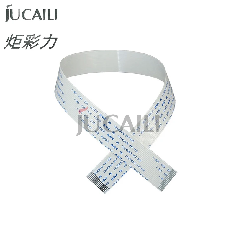 Фото Jucaili 4 шт. 14P кабель головки типа A для Epson 4720/I3200/i1600 Eco Solvent UV планшетный принтер печатающая головка плоский кабель для передачи данных 14pin №4
