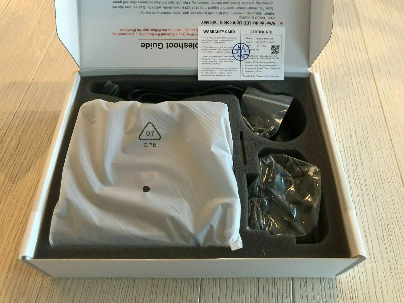 

Новинка от ST Global Helium Hotspot Bobcat Miner 300 Hotspot EU-868 MHZ в наличии