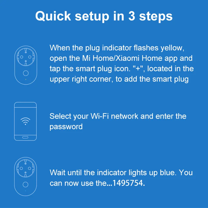 Умная розетка Xiaomi Mi с поддержкой Wi-Fi 16 А |