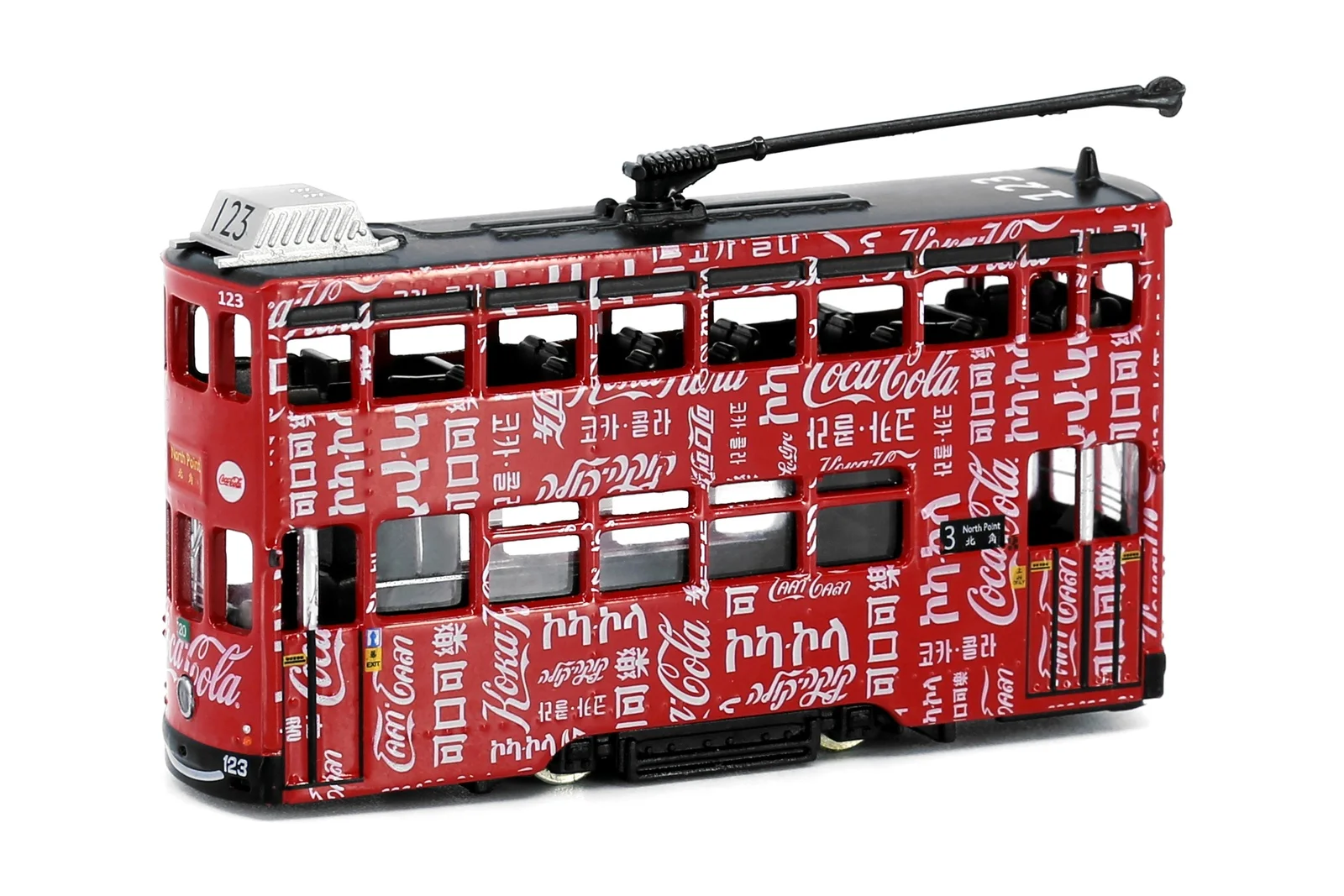 

HeyToys Tiny 1/120 HongKongTram DieCast Model Collection Limited Edition