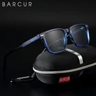 Очки солнцезащитные BARCUR TR90 для мужчин и женщин, поляризационные удобные модные солнечные очки квадратной формы, с защитой UV400
