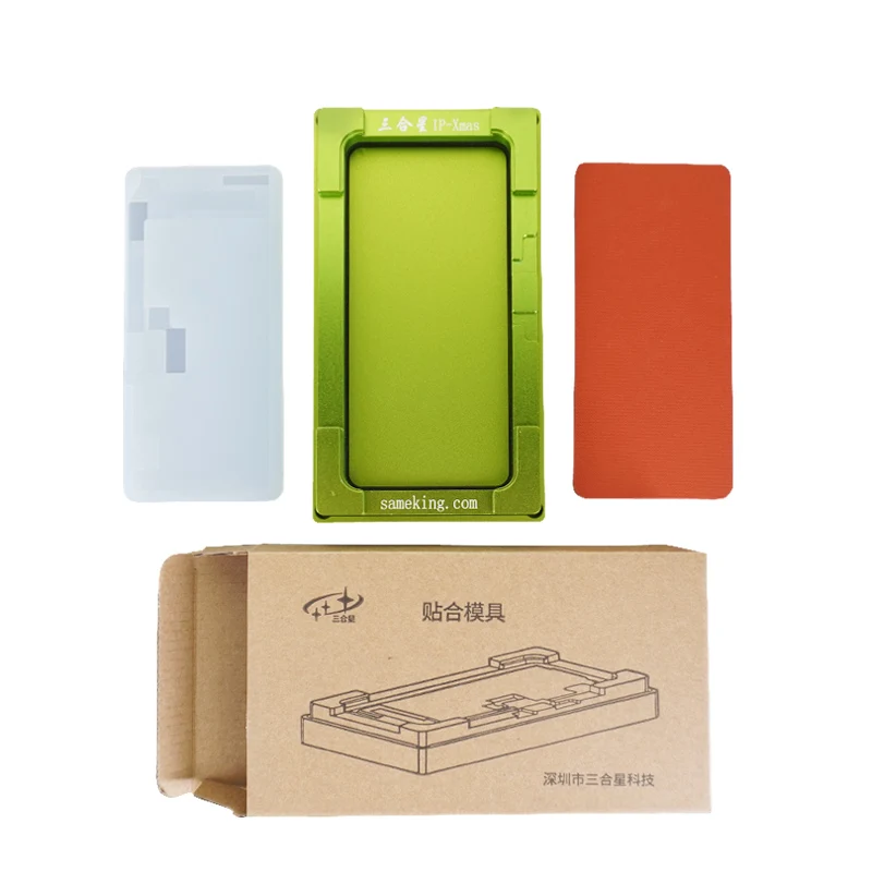 for iphone x xs Oca lamination mold sameking Заводская поставка ЖК-дисплей экран tp ламинирование формы unbend flex универсальный для iphone xs max - Цвет: for iphone x xs