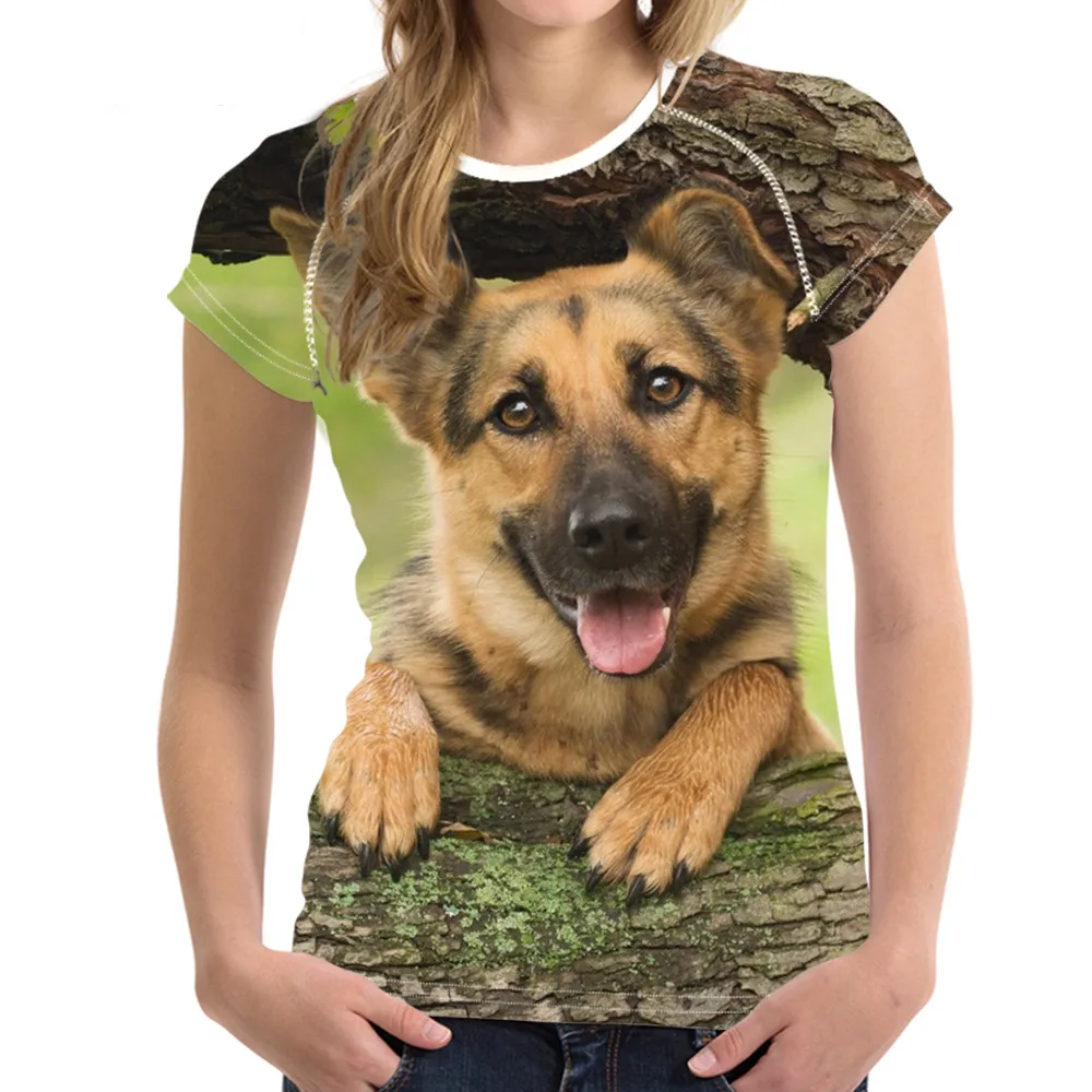 Женская футболка с круглым вырезом в немецком стиле летняя дышащая женская