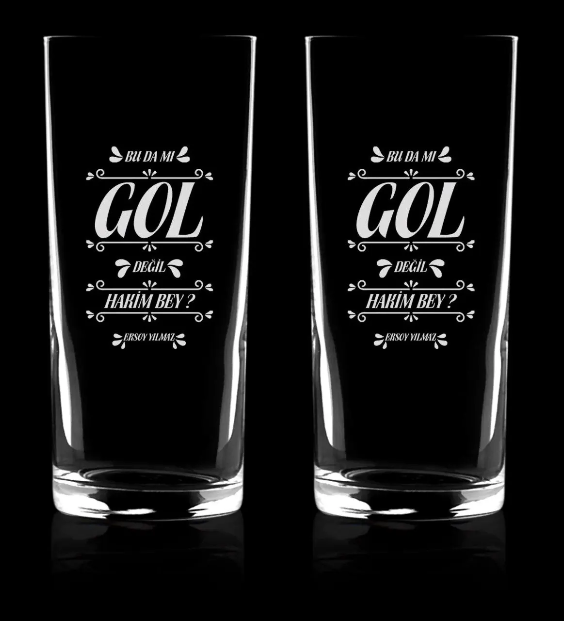 

Персонализированные двойные I Болливуд классика, которая также не является гол Arrack Кубок набор-1