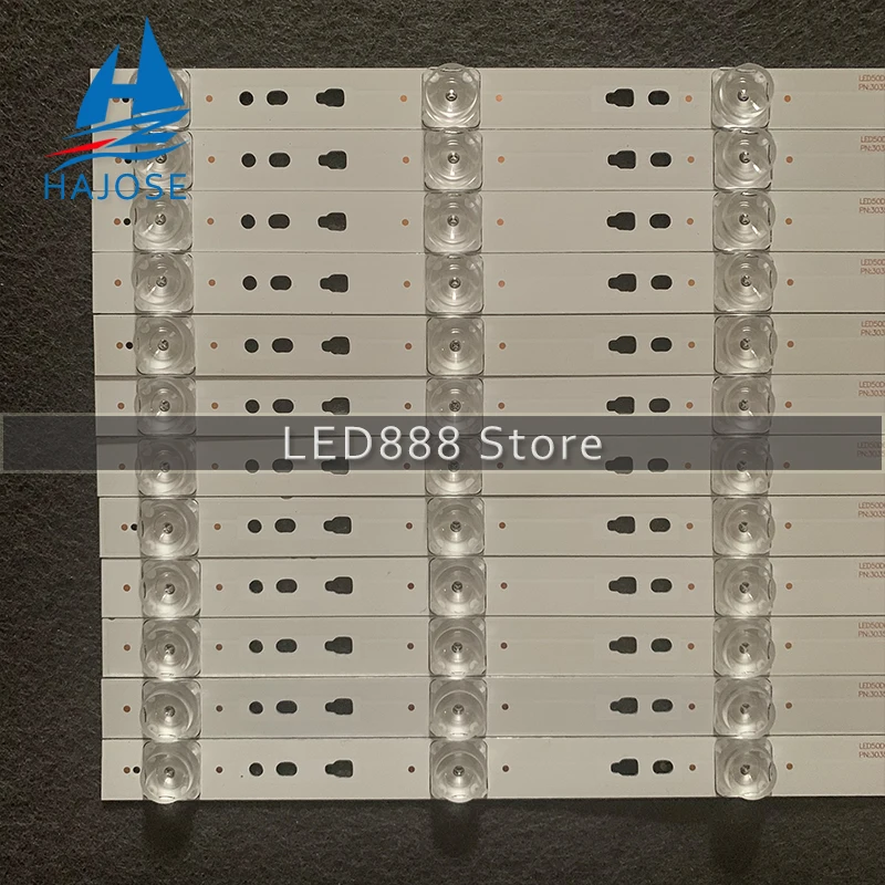 Два кольца в одном 12 шт./набор 6 светодиодный 495 мм подсветка полосы для LE50A7100L