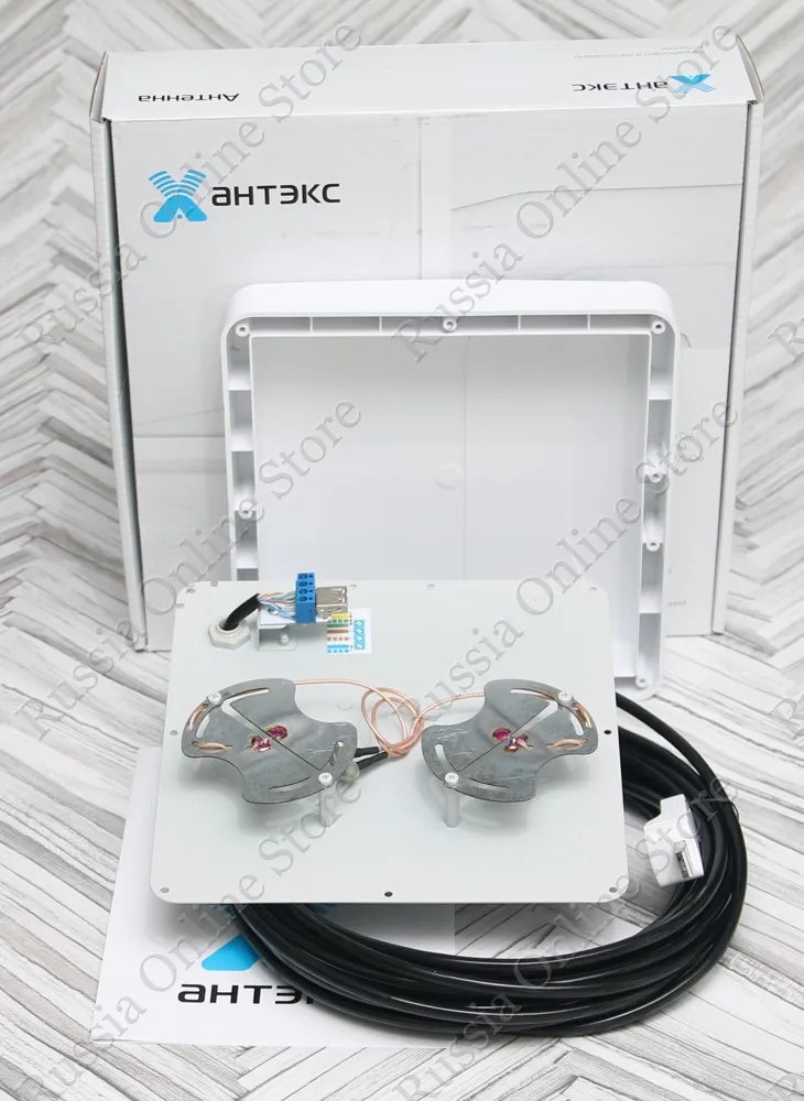 Акция Антенна комнатная Антэкс Petra LITE BOX HOME MIMO 9dB с боксом для 3G/4G модема E3372 E3272 E3372m