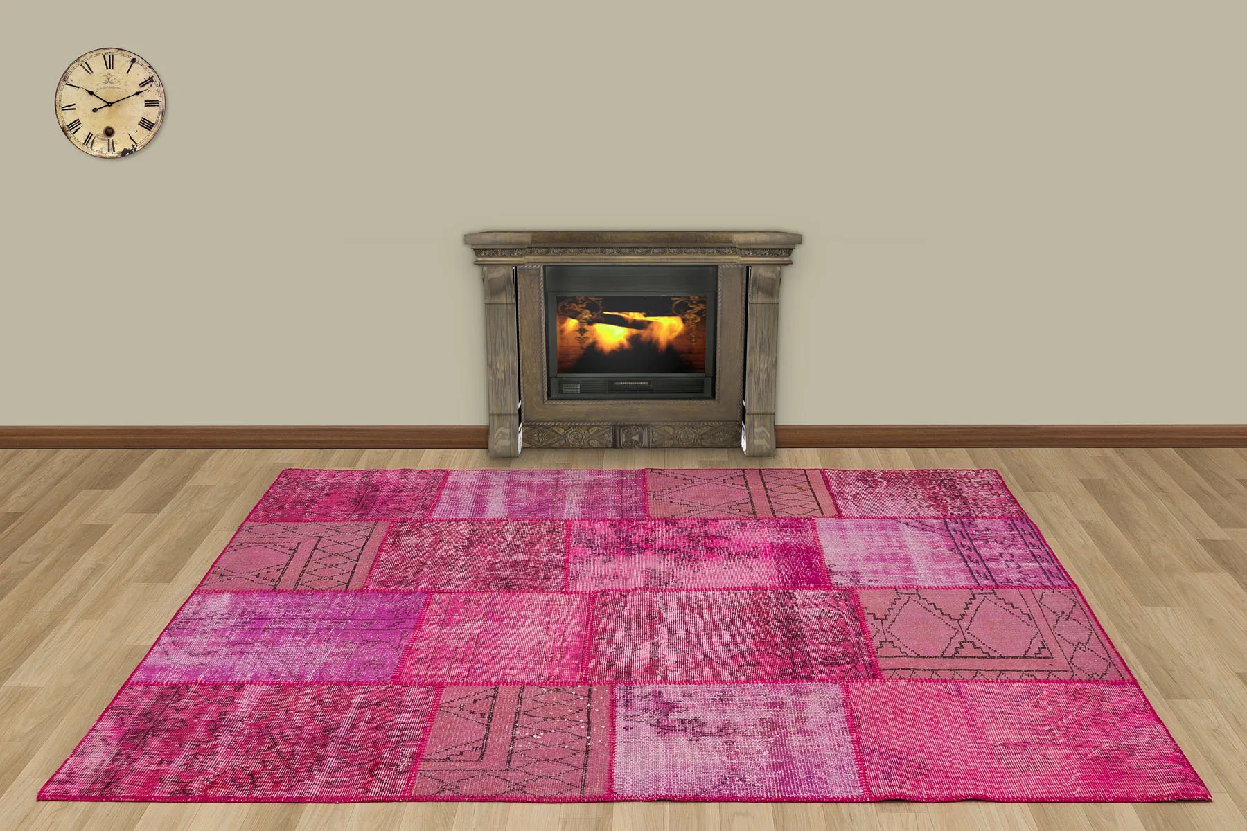 

Esiz Gzellie Sahip Patchwork Hal(5555)160x230