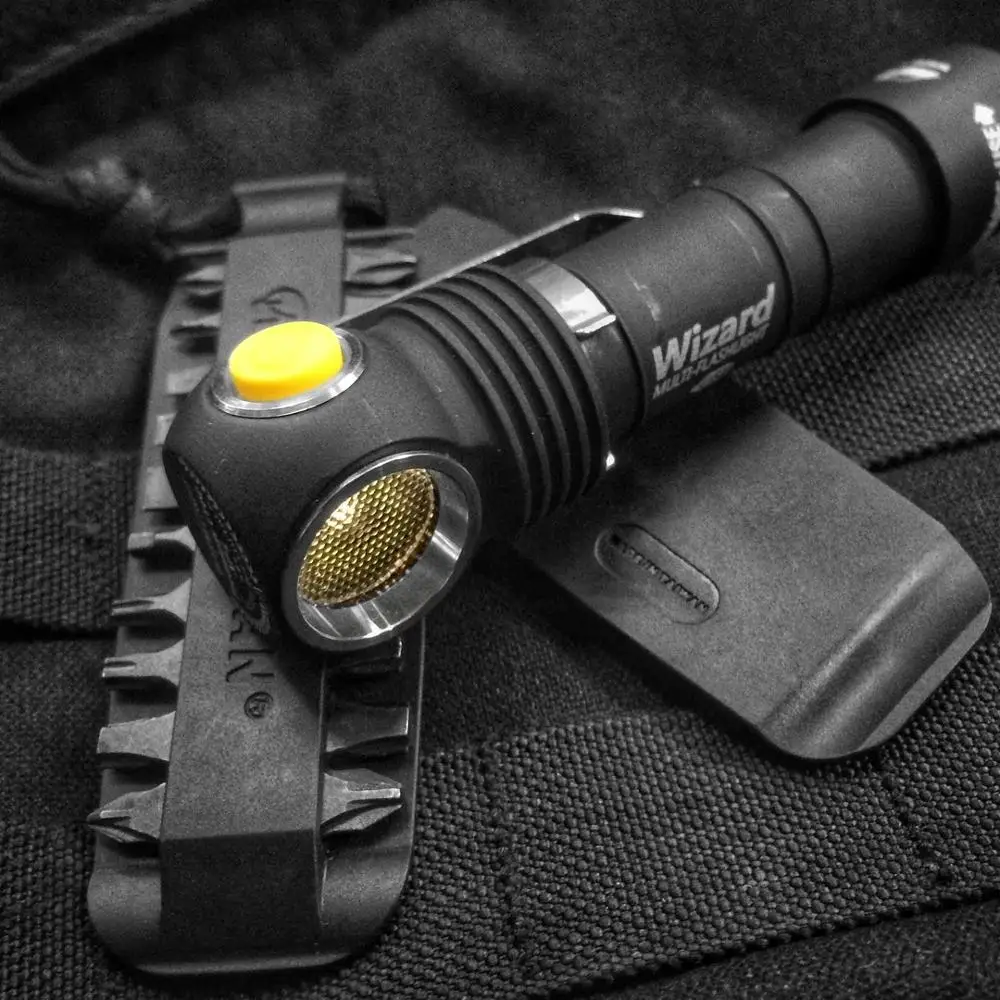 Светодиодный Налобный Фонарь Armytek Wizard v3 XP L LED + Магнитная Зарядка 18650 Li Ion