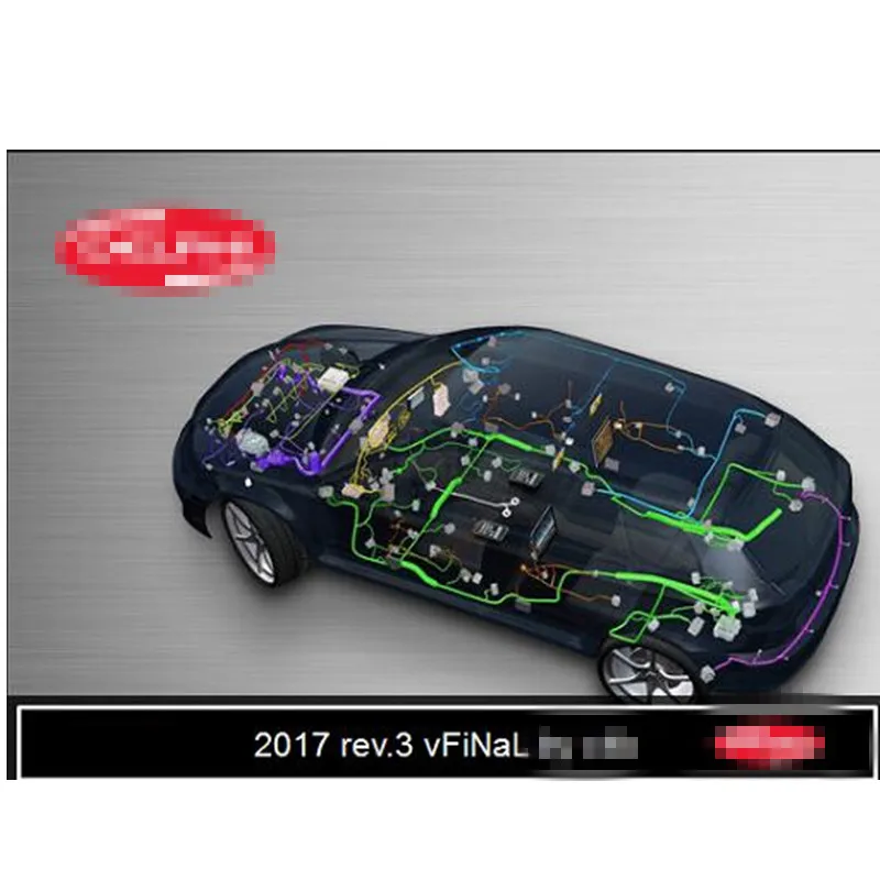 2017 R3 DS150E 2017.R3 delicht OBD сканер с программным обеспечением поддержкой генератора